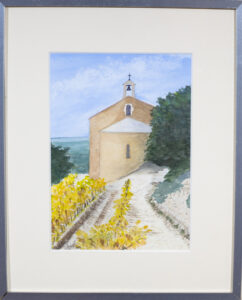Martine DUGARD-VIGNERAS - Chapelle dans le Vaucluse